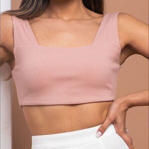 By Egreis Blush Crop Top